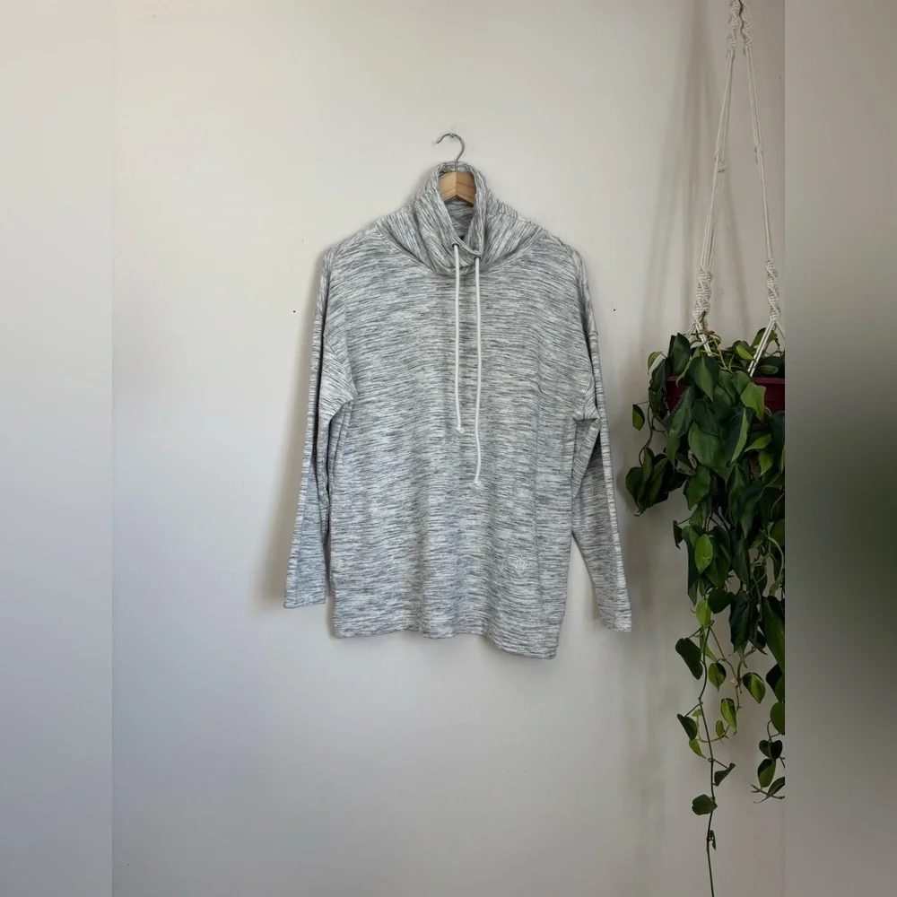 Free People Ready To Go Top In Heather Grey - Picture 2 of 8